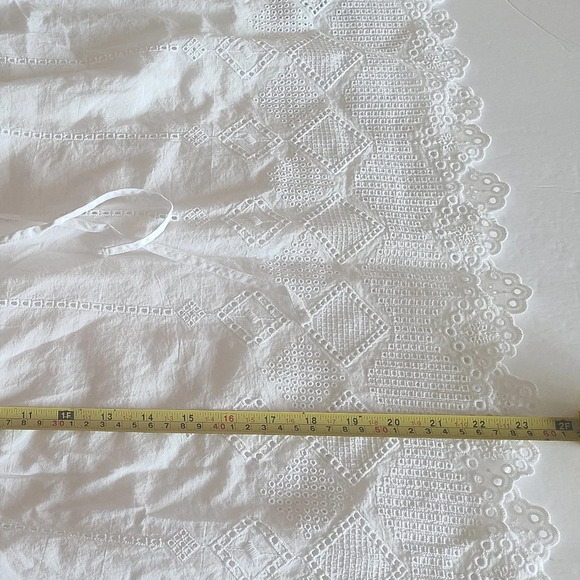 Orsay Blouse Women's Eyelet Top sz.38 - Picture 9 of 13